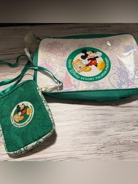 Tokyo Disney Resort vacation Package shoulder bag and mini card holder bag